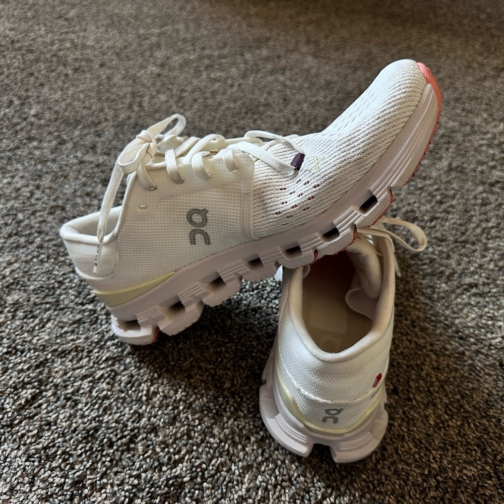 On Cloud OnCloud Cloudtec X Running White Athletic Trainers Shoes